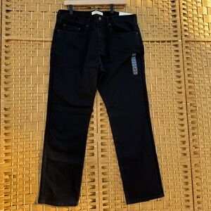 GAP Black Men's Stretch Slim Mid Rise Cotton Blend Size 34x30 NWT